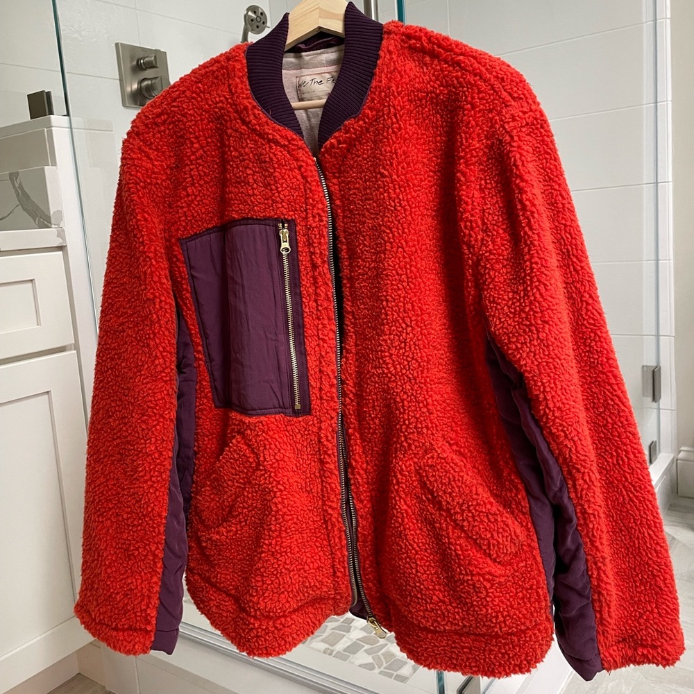 Free People Sherpa Jacket